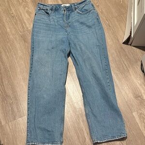 Abercrombie Curve Love Vintage High Rise Straight Jean